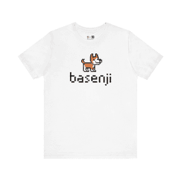 Basenji Genesis Tee - White