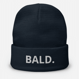 Based BALD. beanie